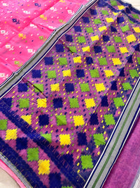 Jamdani sari with all over work and exquisite Pallu