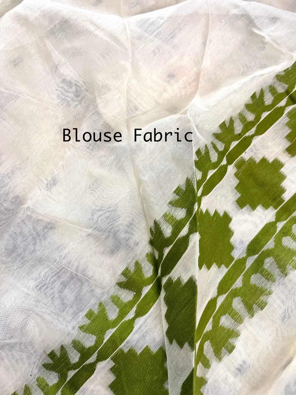 Jamdani sari with all over work and exquisite Pallu