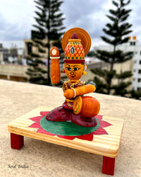 Handcrafted GI TAGGED Etikoppaka Goddess Laxmi