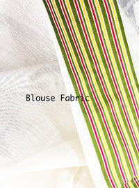Jamdani sari with all over work and exquisite Pallu