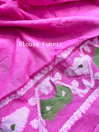 Jamdani sari with all over work and exquisite Pallu