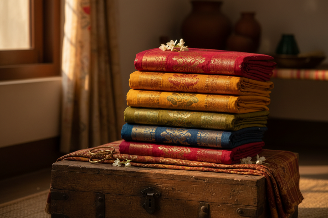 Handloom sarees