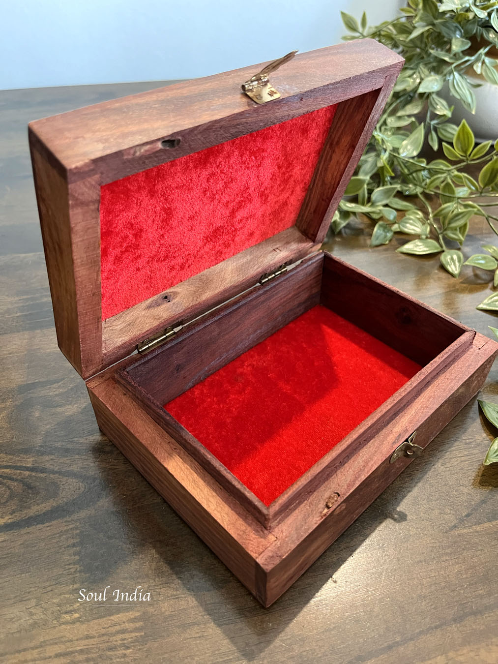 Handcrafted GI TAGGED Eitikoppaka Wooden Jewellery Box