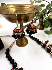 Handmade Statement Terracotta Jewellery Set