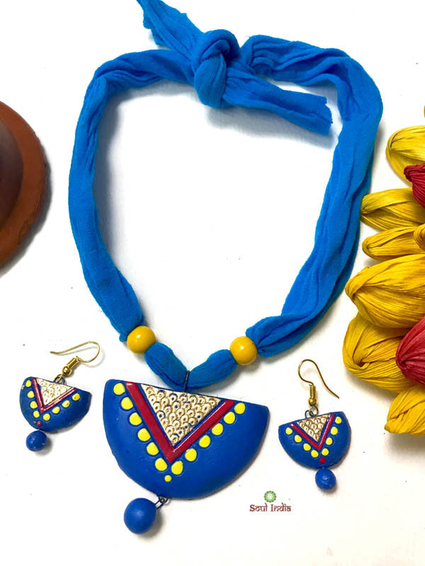 Handmade Terracotta Jewellery Set