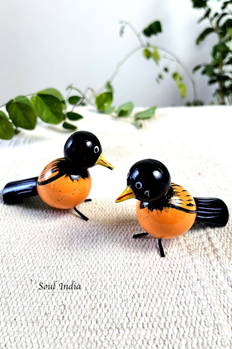 Handcrafted GI TAGGED Etikoppaka Wooden Birds