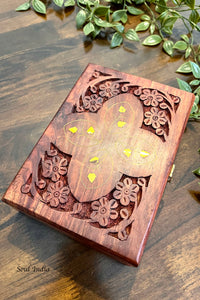 Handcrafted GI TAGGED Eitikoppaka Wooden Jewellery Box