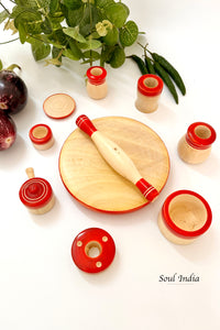 Handcrafted GI TAGGED Etikoppaka Kitchen set