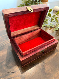 Handcrafted GI TAGGED Eitikoppaka Wooden Jewellery Box