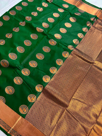 South Silk Kanjivaram Saree - Green