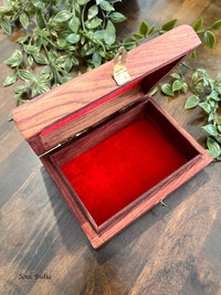 Handcrafted GI TAGGED Eitikoppaka Wooden Jewellery Box