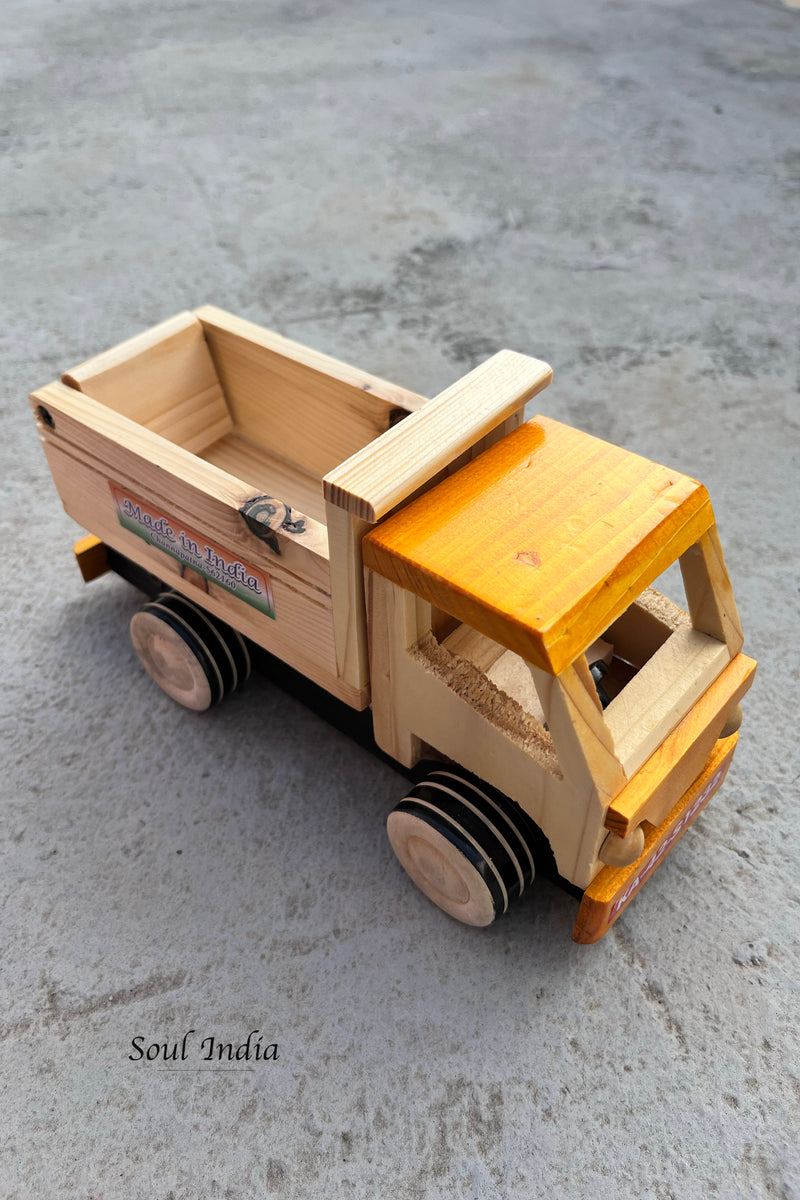 Handcrafted GI TAGGED Channapatna Wooden Truck