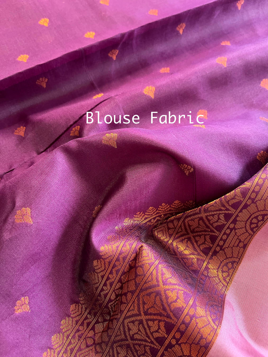 South Silk Saree With Heavy Zari Work - Mauve