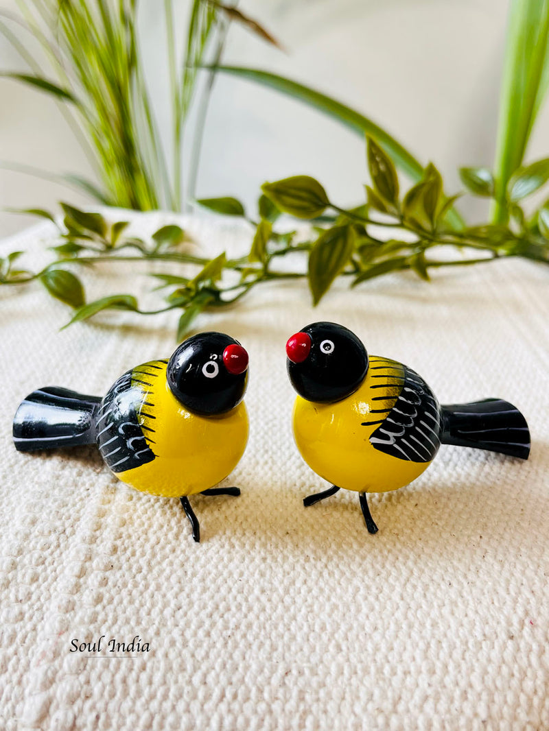 Handcrafted GI TAGGED Etikoppaka Wooden Birds