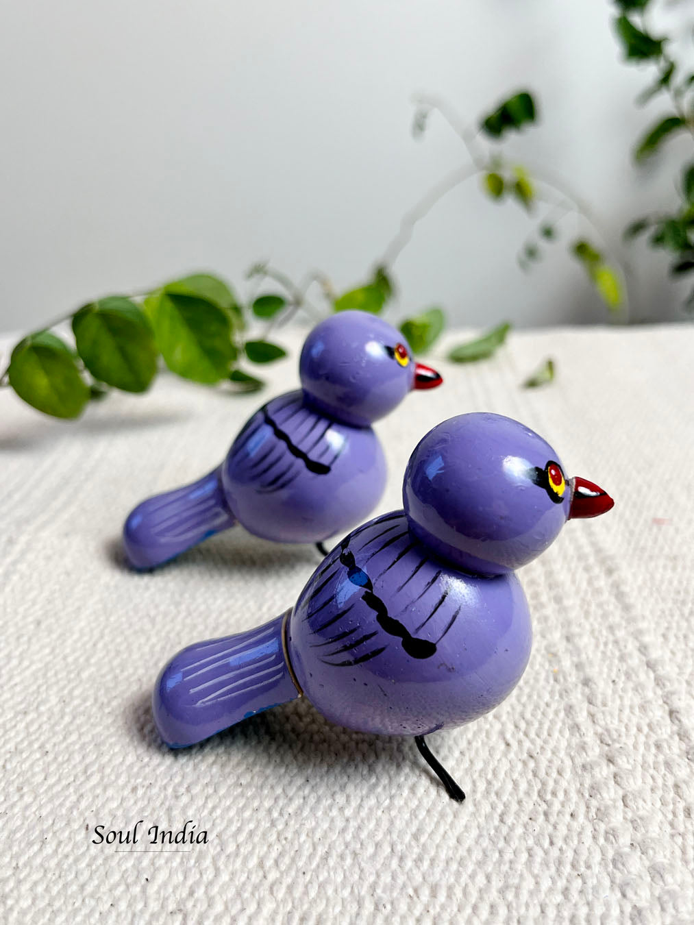 Handcrafted GI TAGGED Etikoppaka Wooden Birds