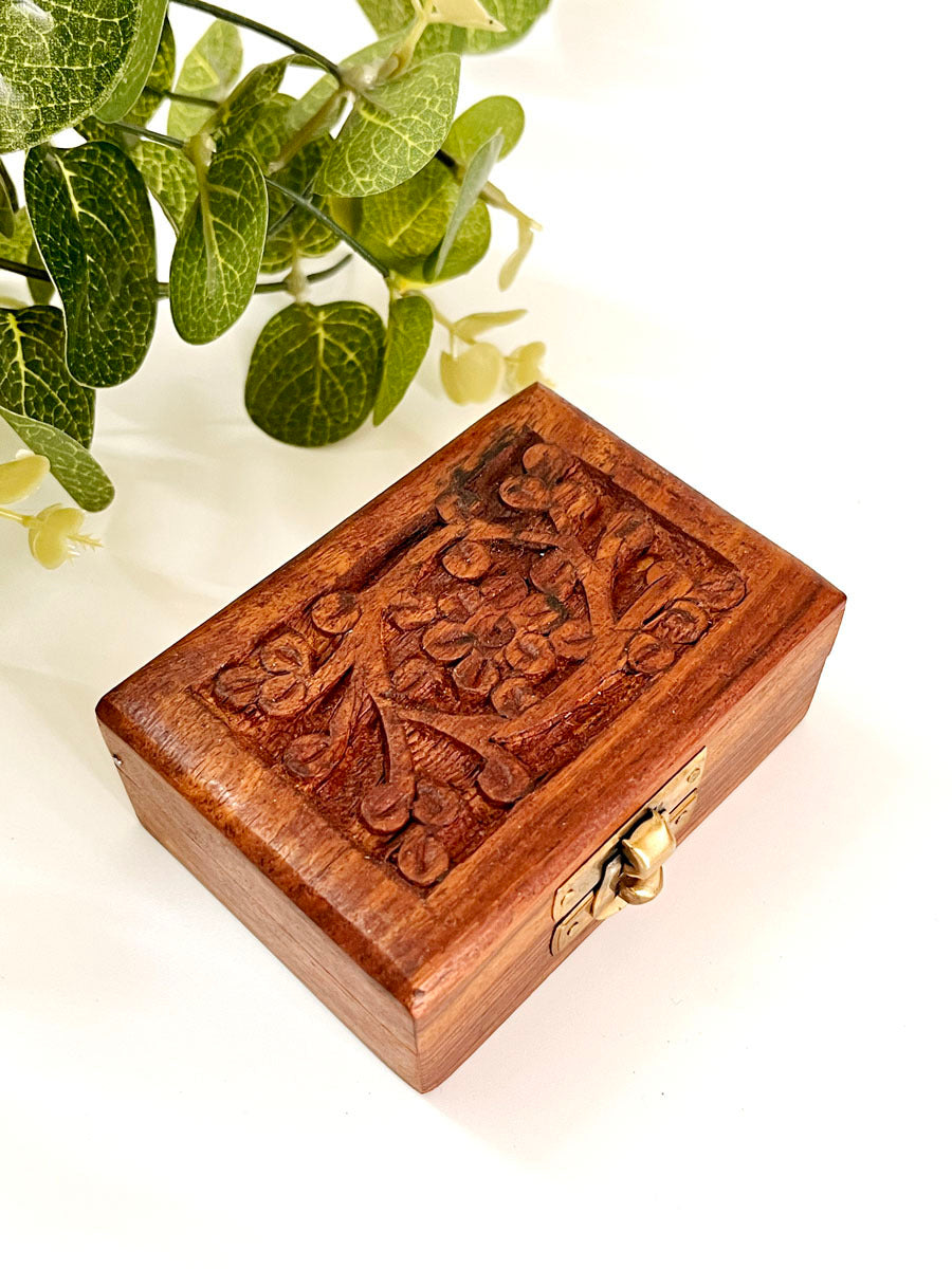 Handcrafted GI TAGGED Eitikoppaka Wooden Jewellery Box