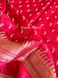 Soft Silk Saree- Red