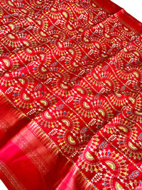 Soft Silk Saree- Red