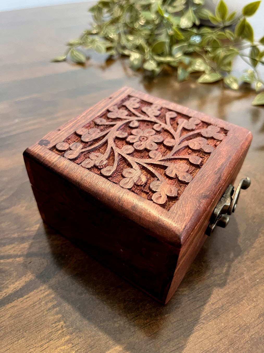 Handcrafted GI TAGGED Eitikoppaka Wooden Jewellery Box