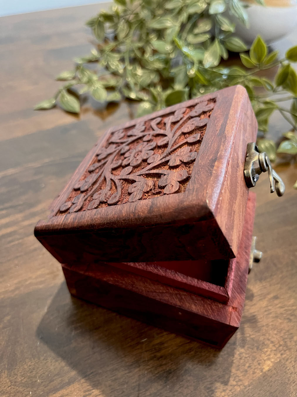 Handcrafted GI TAGGED Eitikoppaka Wooden Jewellery Box