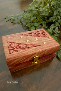 Handcrafted GI TAGGED Eitikoppaka Wooden Jewellery Box