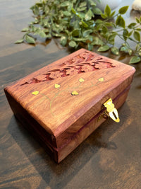 Handcrafted GI TAGGED Eitikoppaka Wooden Jewellery Box