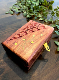 Handcrafted GI TAGGED Eitikoppaka Wooden Jewellery Box