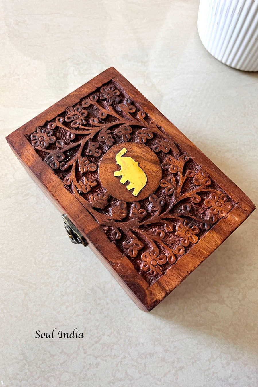 Handcrafted GI TAGGED Eitikoppaka Wooden Jewellery Box