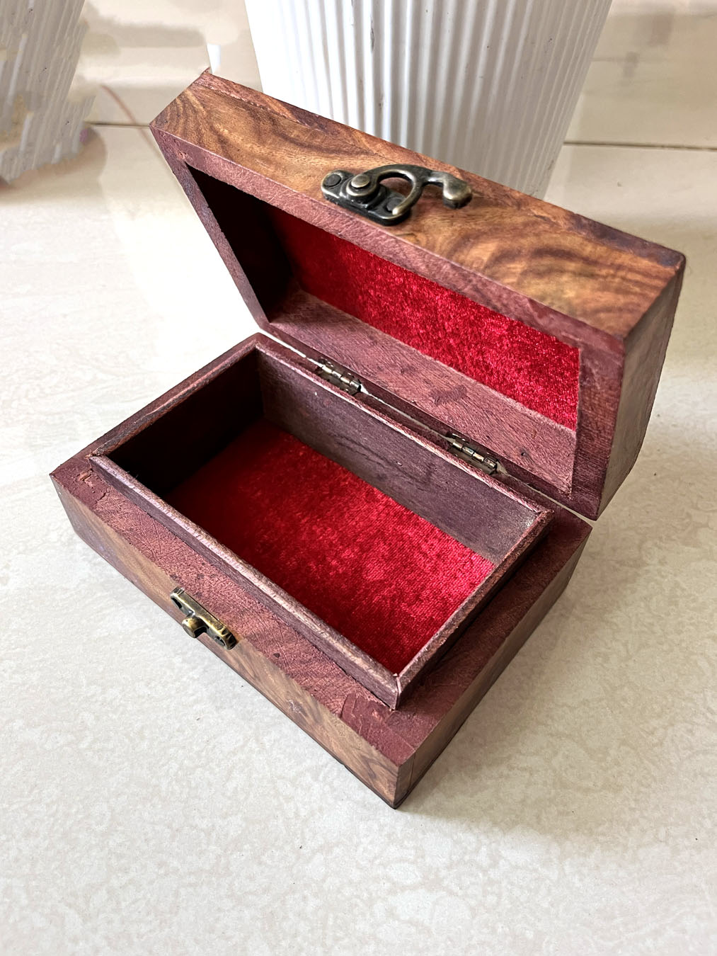 Handcrafted GI TAGGED Eitikoppaka Wooden Jewellery Box